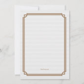 Umkehrende Cross-Ordination Einladung (Rückseite)