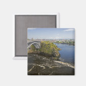 Umkehrende fällt auf den St. John River in St. Magnet (Vorderseite/Rückseite)