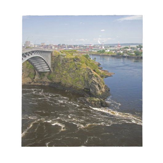 Umkehrende fällt auf den St. John River in St. Notizblock (Vorderseite)