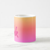 Umkehrende Tasse von Hot Pink (Mittel)