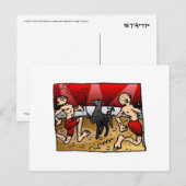Umkehrte Situation Postkarte (Vorne/Hinten)