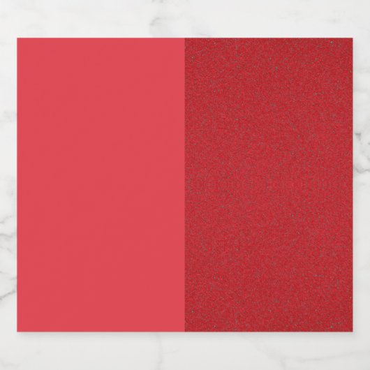 Umkehrte Tomatenmarken mit zwei Texturen (kundensp Schaumweinetikett (Einzelnes Label)