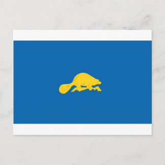 Umkehrung der Offiziellen Staatsflagge in Oregon Postkarte