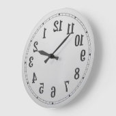 Umkehrzahl der Wall-Uhr Große Wanduhr (Winkel)