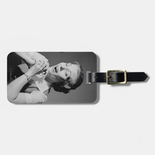 Umklammerte Hände Gepäckanhänger (Vorderseite horizontal)