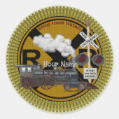 Umkleber Runder Aufkleber (Vorderseite)