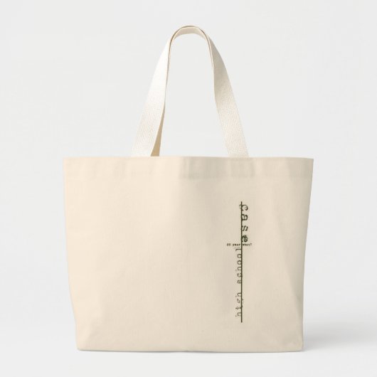 umkleiden Sie HS 20 Jahr-Wiedersehen - Jumbo Stoffbeutel (Vorne)