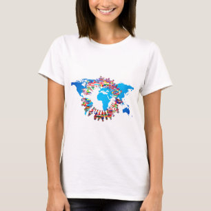 Umkreis "Continent People Flag" T-Shirt