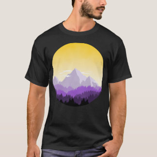 Umkreis des Enby-Bereichs (subtile, nicht binäre F T-Shirt