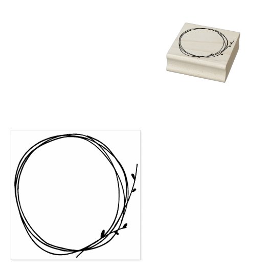 Umkreis des Lässigen Landschaftszirkels von Twig W Gummistempel (Stempel)