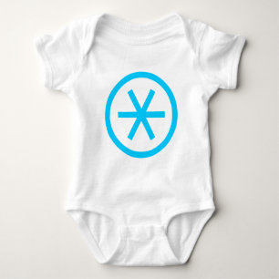 Umkreister Stern Baby Strampler