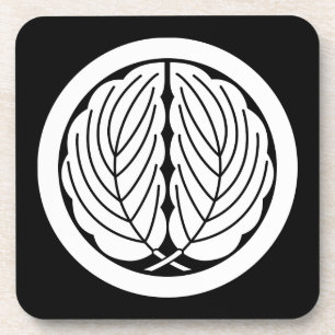 Umkreisung von Eicheneichen-Blätter Untersetzer