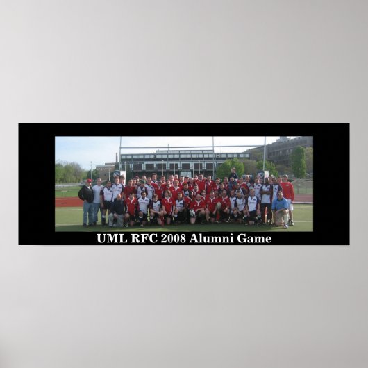 UML RFC 2008 Alumni-Spiel Poster (Vorne)