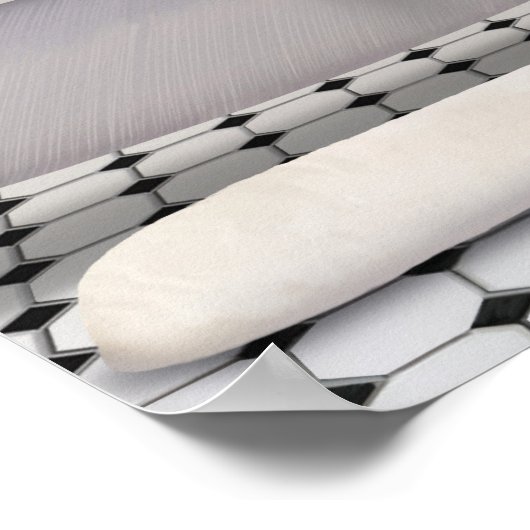 Umlademodus - Miss Meow in Bathrobe Poster (Ecke)