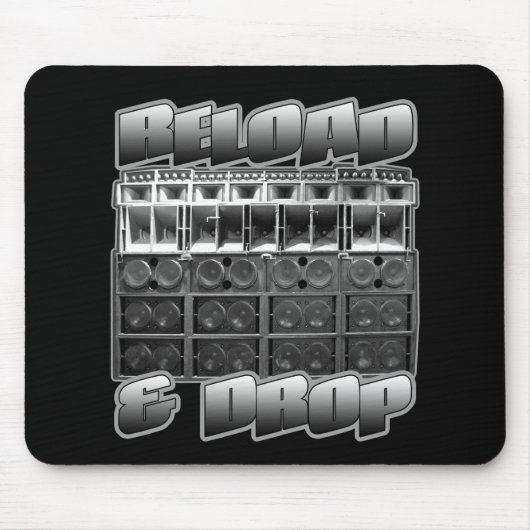 UMLADEN und TROPFEN Mousepad (Vorne)