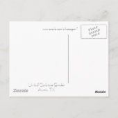 Umlauf Sculpture Garden Postkarte (Rückseite)