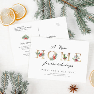 Umlaufankündigung von Goldbriefen Postkarte