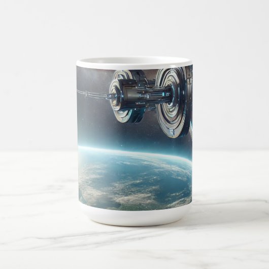 Umlaufbahn der Innovation Kaffeepause Tasse (Mittel)