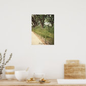 Umlaufbahn Poster (Küche)