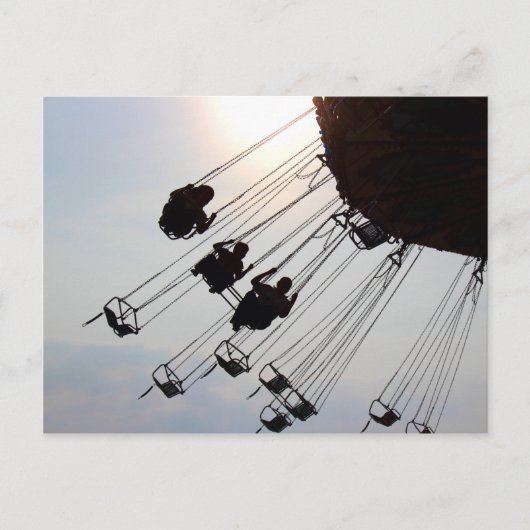 Umlaufbahn Postkarte (Vorderseite)