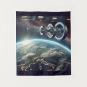 Umlaufbahn Wandteppich (Vorderseite)