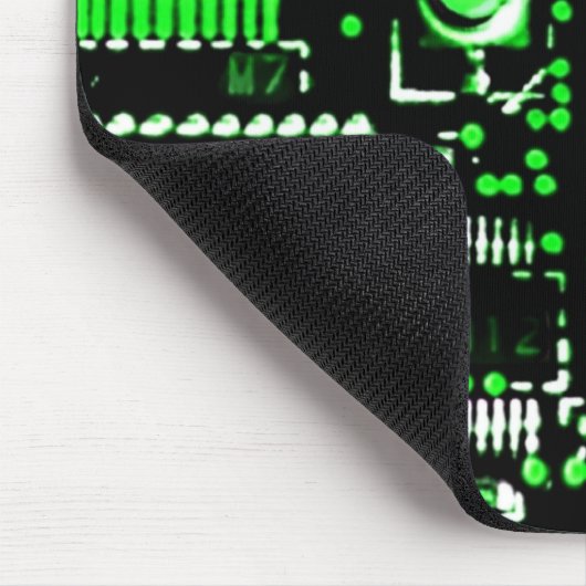 Umlaufgrün 2 "Dein Text"-Mouspad Mousepad (Ecke)