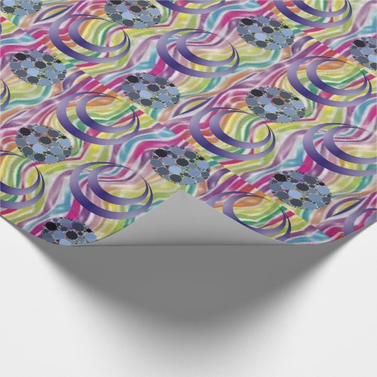 Umlaufpapierkreise Geschenkpapier (Ecke)