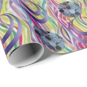 Umlaufpapierkreise Geschenkpapier (Rolleneckpunkt)