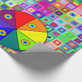 Umlaufpapierkreise Geschenkpapier (Ecke)