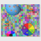 Umlaufpapierkreise Geschenkpapier (Flach)