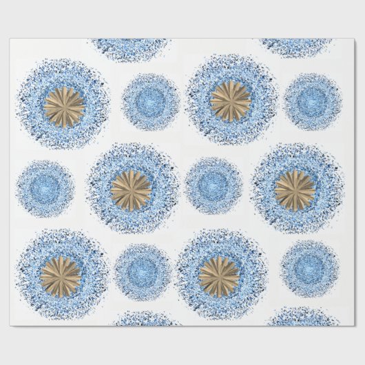 Umlaufpapierkreise Geschenkpapier (Flach)