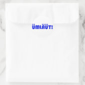 Umlaut! Aufkleber (Tasche)