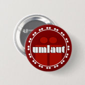 Umlaut Rondell Buttons - Brick Red (Vorne & Hinten)