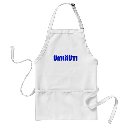 UMLAUT! Schürze (Vorne)