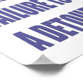 Umleitung Poster (Ecke)