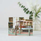 Umleitung von Kabelwagen Postkarte (Stehend Vorderseite)