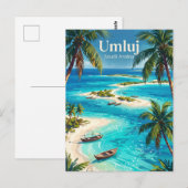 Umluj Saudi-Arabien Postkarte (Vorne/Hinten)