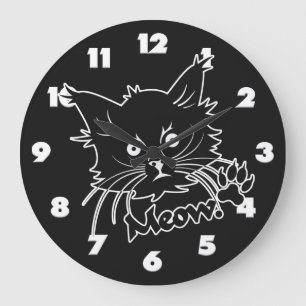Ummantelte Wand-Uhr Große Wanduhr