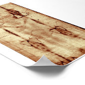 Ummantelung von Turin (Vorderkörper in voller Größ Poster (Ecke)