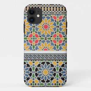 Ummauern Sie Fliesen vom Mihrab der Moschee von iPhone 11 Hülle