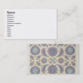 Ummauern Sie Fliesen vom Palast von Ismayl-Bey, Visitenkarte (Vorne/Hinten)