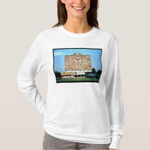 Ummauern Sie Mosaik auf der Fassade der zentralen T-Shirt
