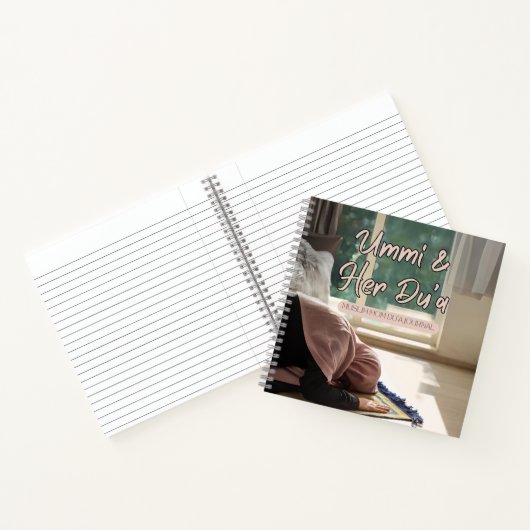 Ummi und ihr Du'a | Muslim Mama Du'a Journal Notizblock (Innenseite)