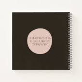 Ummi und ihr Du'a | Muslim Mama Du'a Journal Notizblock (Rückseite)