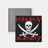 UMMV 2007 Pirate Show Magnet (Vorderseite/Rückseite)
