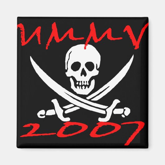 UMMV 2007 Pirate Show Magnet (Vorne)