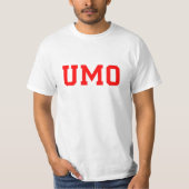 UMO Athletic University Uni T-Shirt (Vorderseite)
