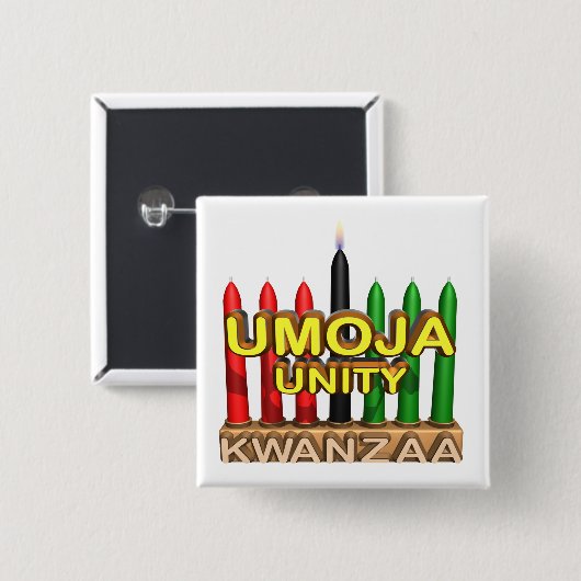 Umoja Button (Vorne & Hinten)