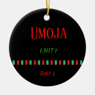 Umoja - Kwanzaa Tag 1 Ornament