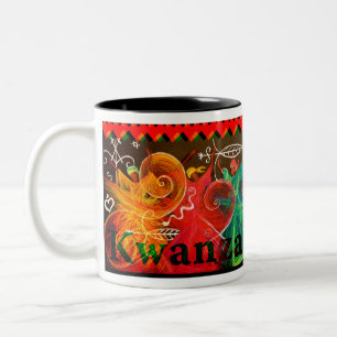 Umoja! - Kwanzaa Zweifarbige Tasse